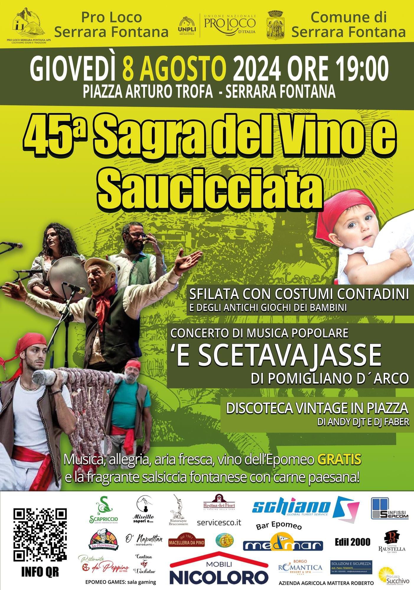 45^ Sagra del vino e sausicciata